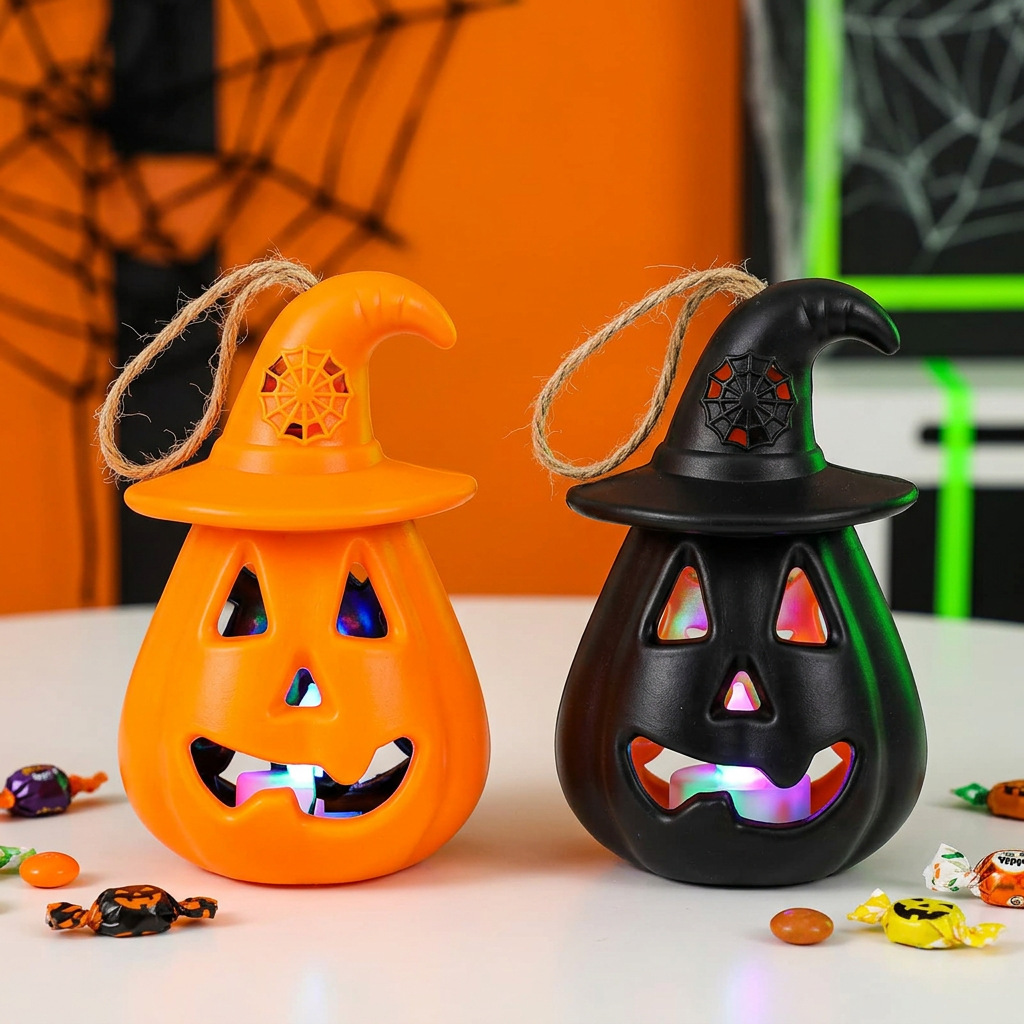 Pumpkin Lantern Halloween - Cadılar Bayramı Süsü Oyuk Balkabağı Feneri