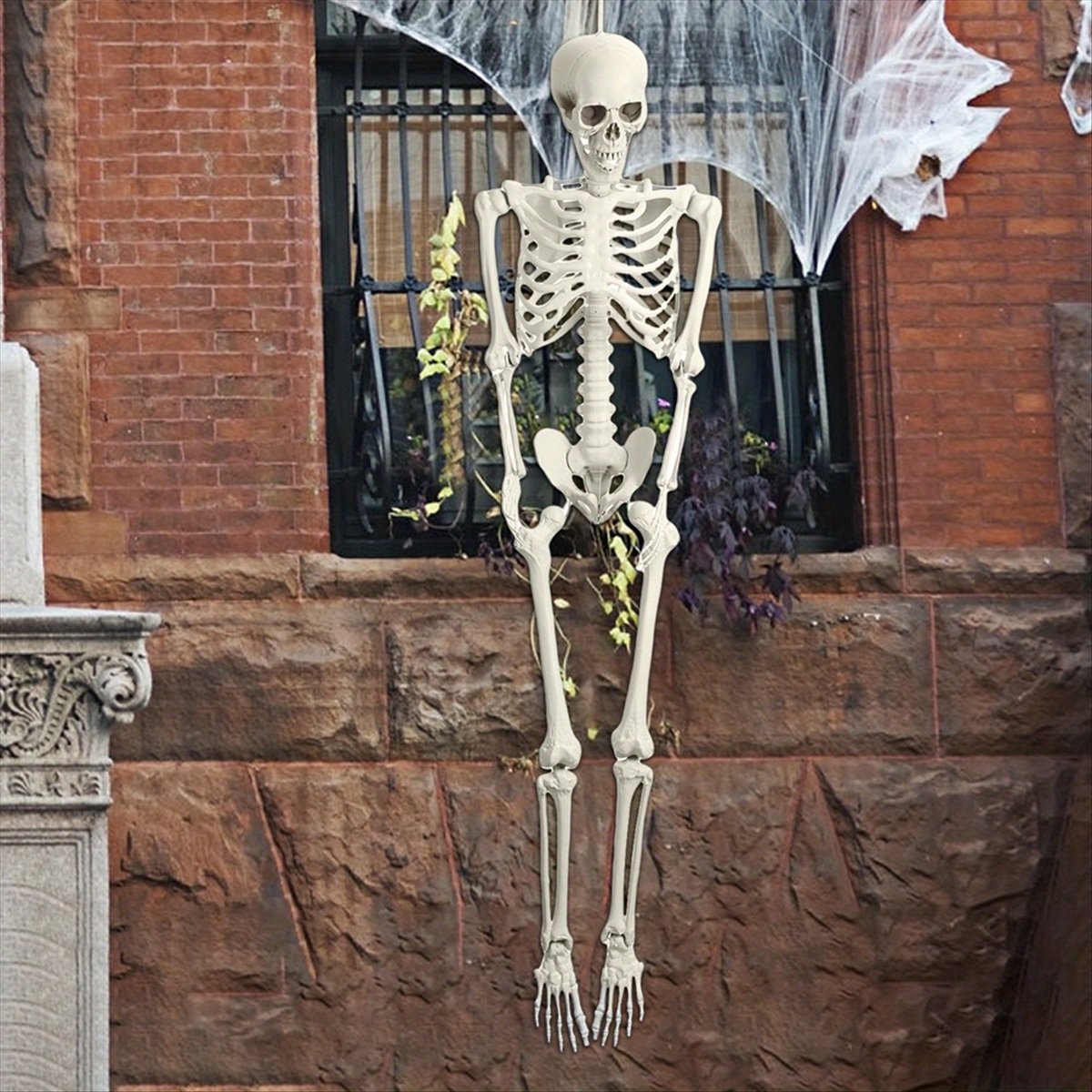 Halloween Skeleton Decoration - ABLG Cadılar Bayramı İskelet Dekorasyonu, Hareketli