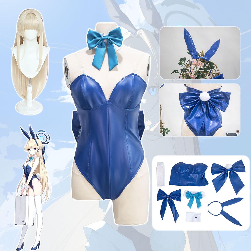 Halloween Costume Kids - Game Blue Archive Tavşan Kız Asuma