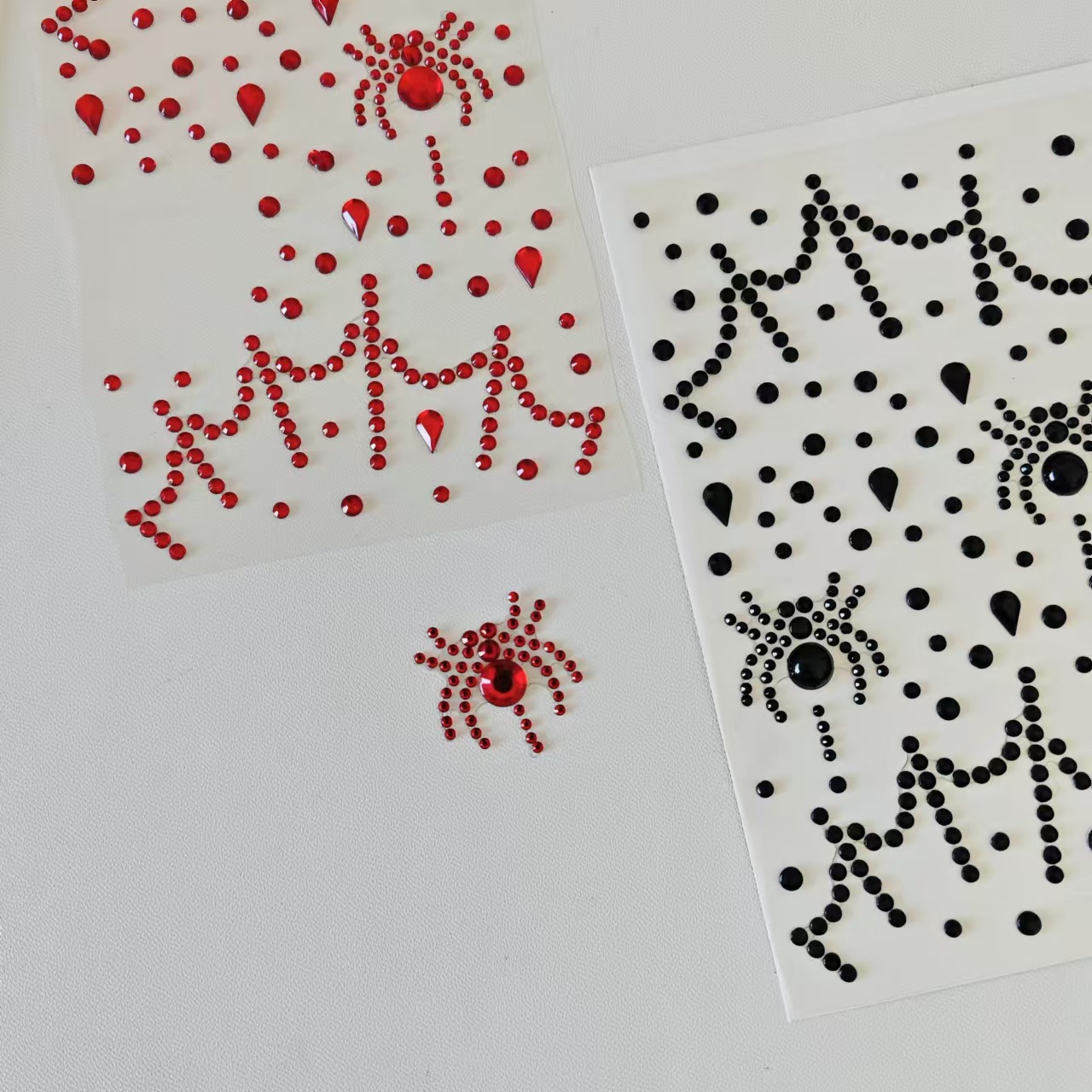 Halloween Party Supplies - Cadılar bayramı çıkartmaları parti sahne yüz