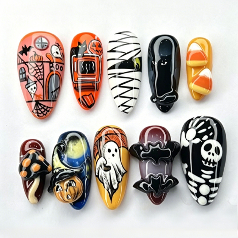 Halloween Skeleton Decoration - 30 adet Yeni Cadılar Bayramı Stili