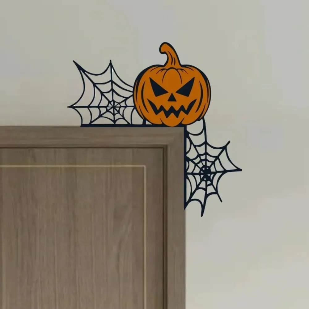 Spider Web Halloween Decoration - CIFBUY Cadılar Bayramı Kapı Köşesi Metal