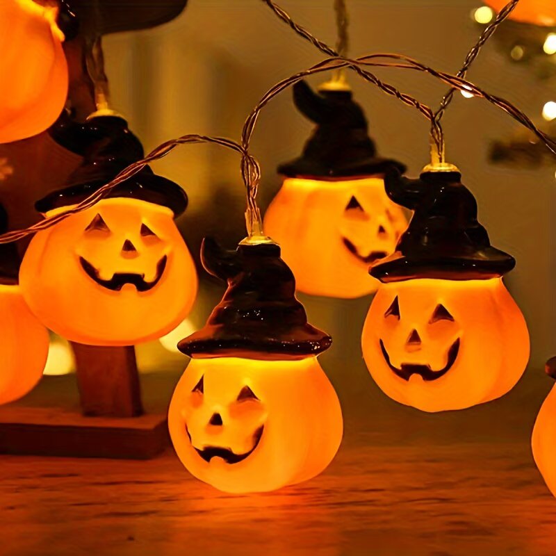 1.5M/59.06in Cadılar Bayramı B - Halloween Led String Lights Orange incelemesi ve fiyatı