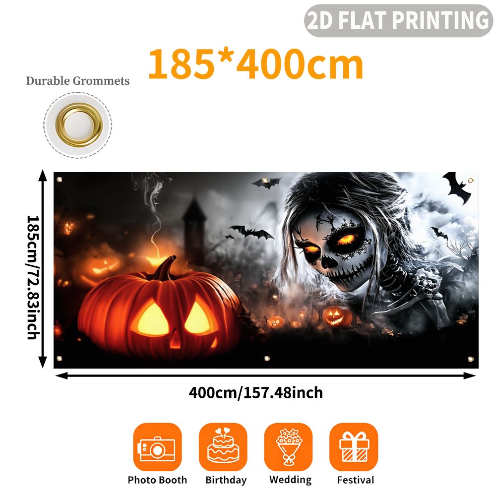 1 adet 2D DÜZ Cadılar Bayramı  - Halloween Skeleton Decoration incelemesi ve fiyatı