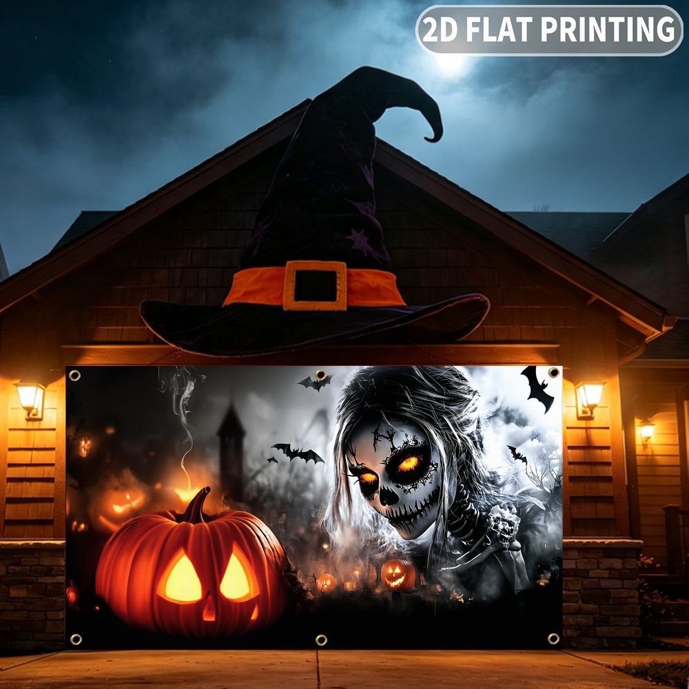 1 adet 2D DÜZ Cadılar Bayramı  - Halloween Skeleton Decoration incelemesi ve fiyatı