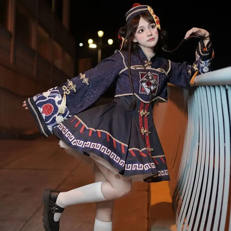 Lolita Çin Tarzı Tatlı Elbise  - Halloween Costume Kids incelemesi ve fiyatı