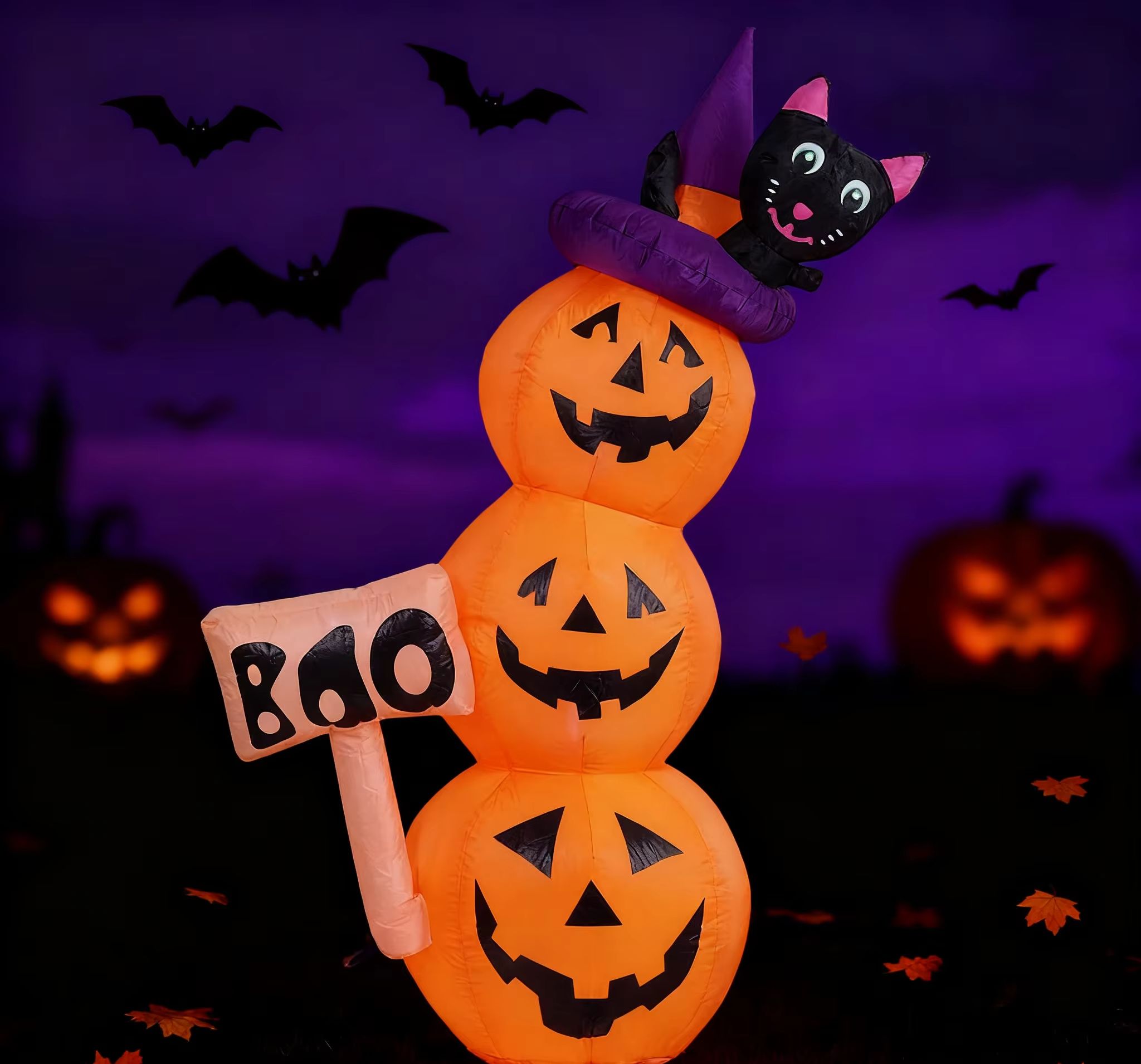 5.2ft / 1.6m Cadılar Bayramı Ş - Halloween Pumpkin Decor Led incelemesi ve fiyatı