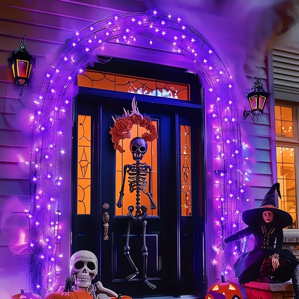1/2PC12M100LED Cadılar Bayramı - Halloween Led String Lights Orange incelemesi ve fiyatı