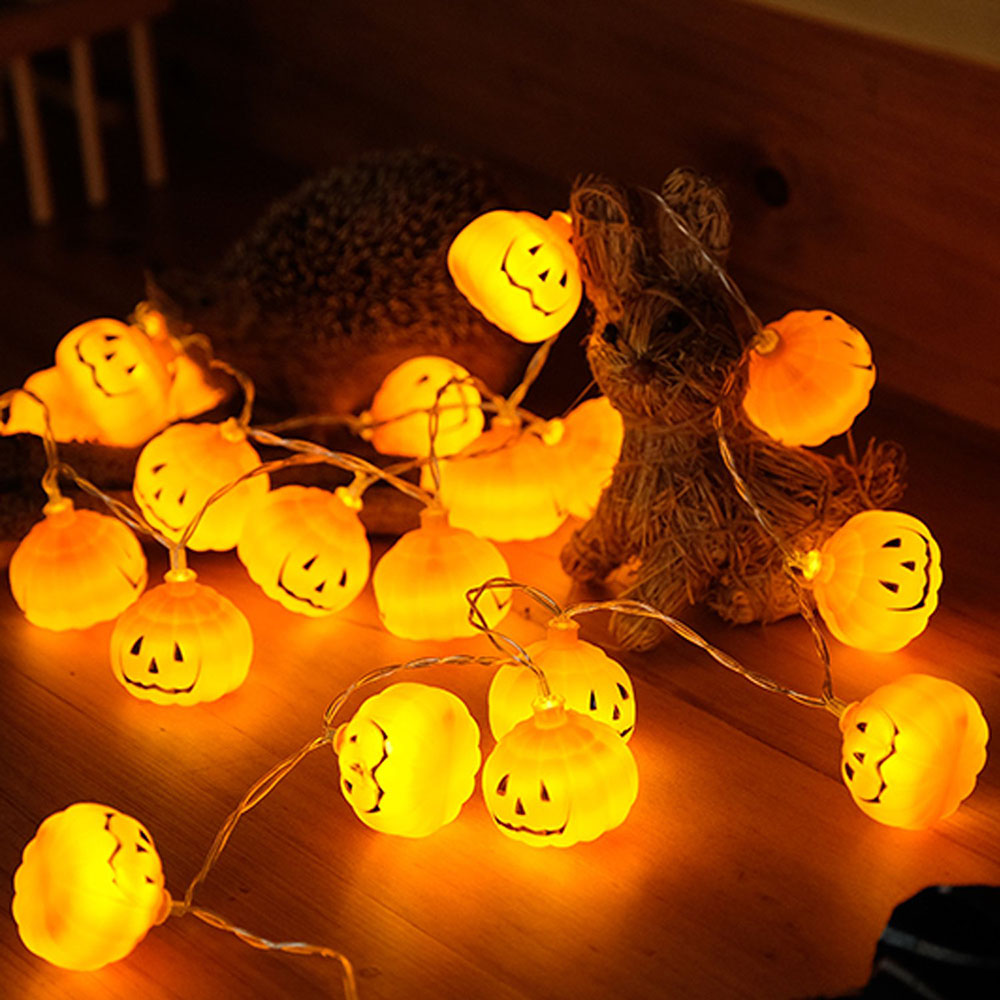 Cadılar bayramı 3D Kabak LED D - Halloween Led String Lights Orange incelemesi ve fiyatı