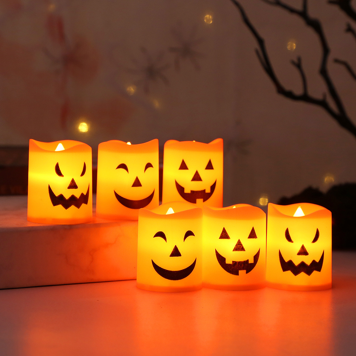 6 adet Cadılar Bayramı LED Hay - Halloween Pumpkin Decor Led incelemesi ve fiyatı
