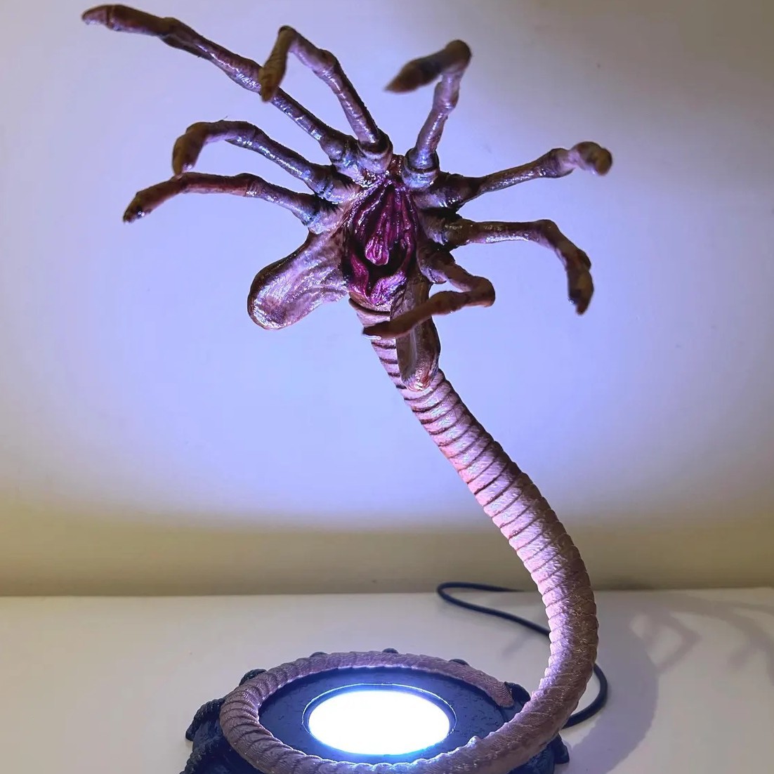 Uzaylı Facehugger Lambası Gece - Pumpkin Lantern Halloween incelemesi ve fiyatı