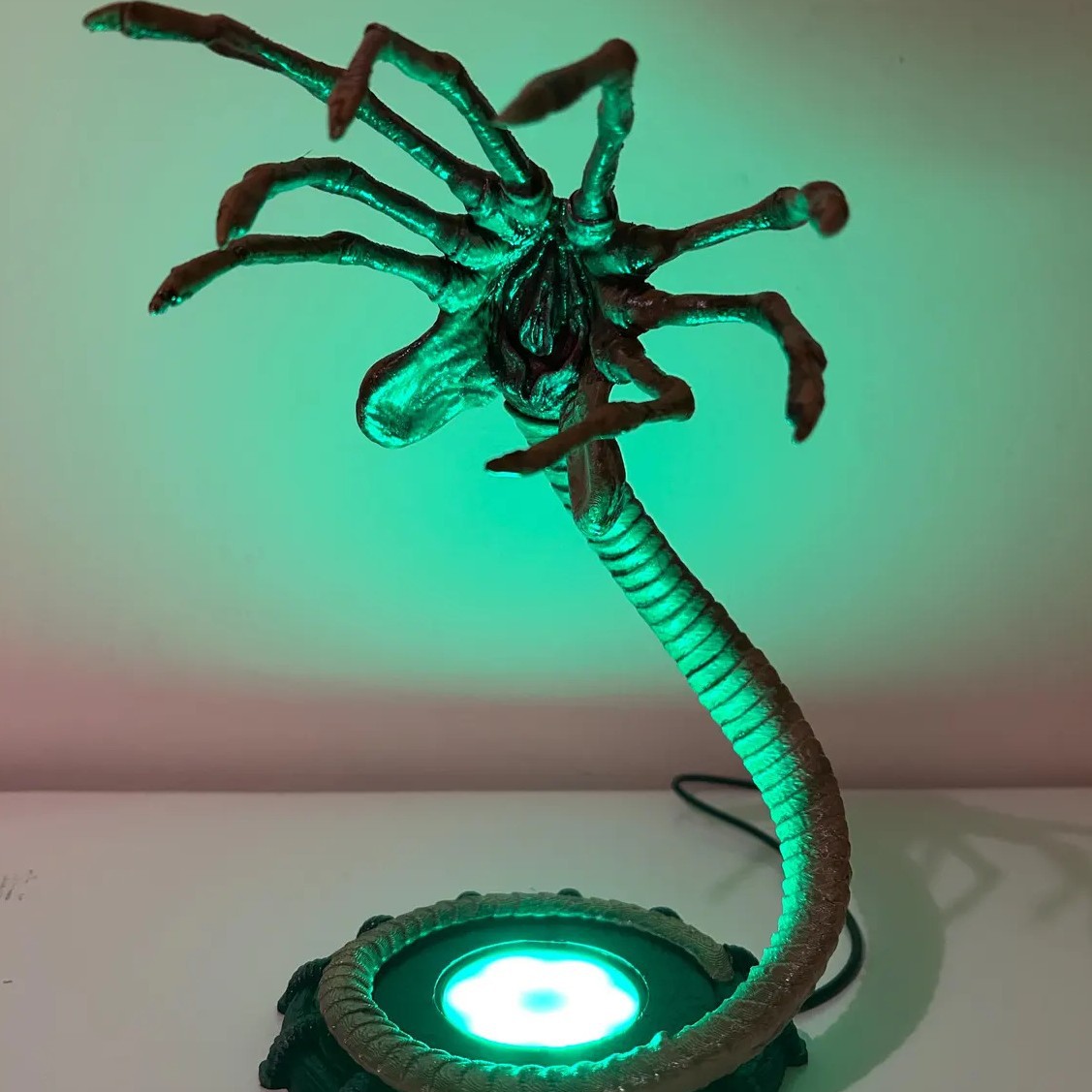 Uzaylı Facehugger Lambası Gece - Pumpkin Lantern Halloween incelemesi ve fiyatı