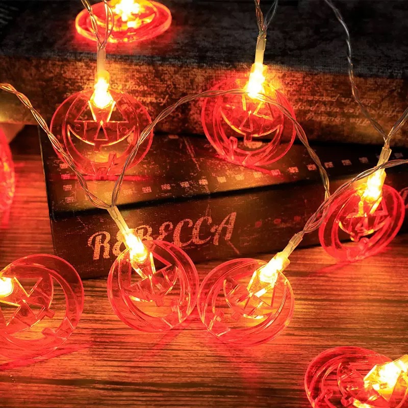 Cadılar Bayramı Temalı, Oyma D - Halloween Led String Lights Orange incelemesi ve fiyatı