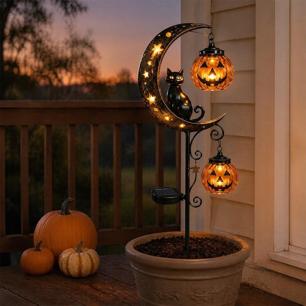 Güneş Enerjili Cadılar Bayramı - Pumpkin Lantern Halloween incelemesi ve fiyatı