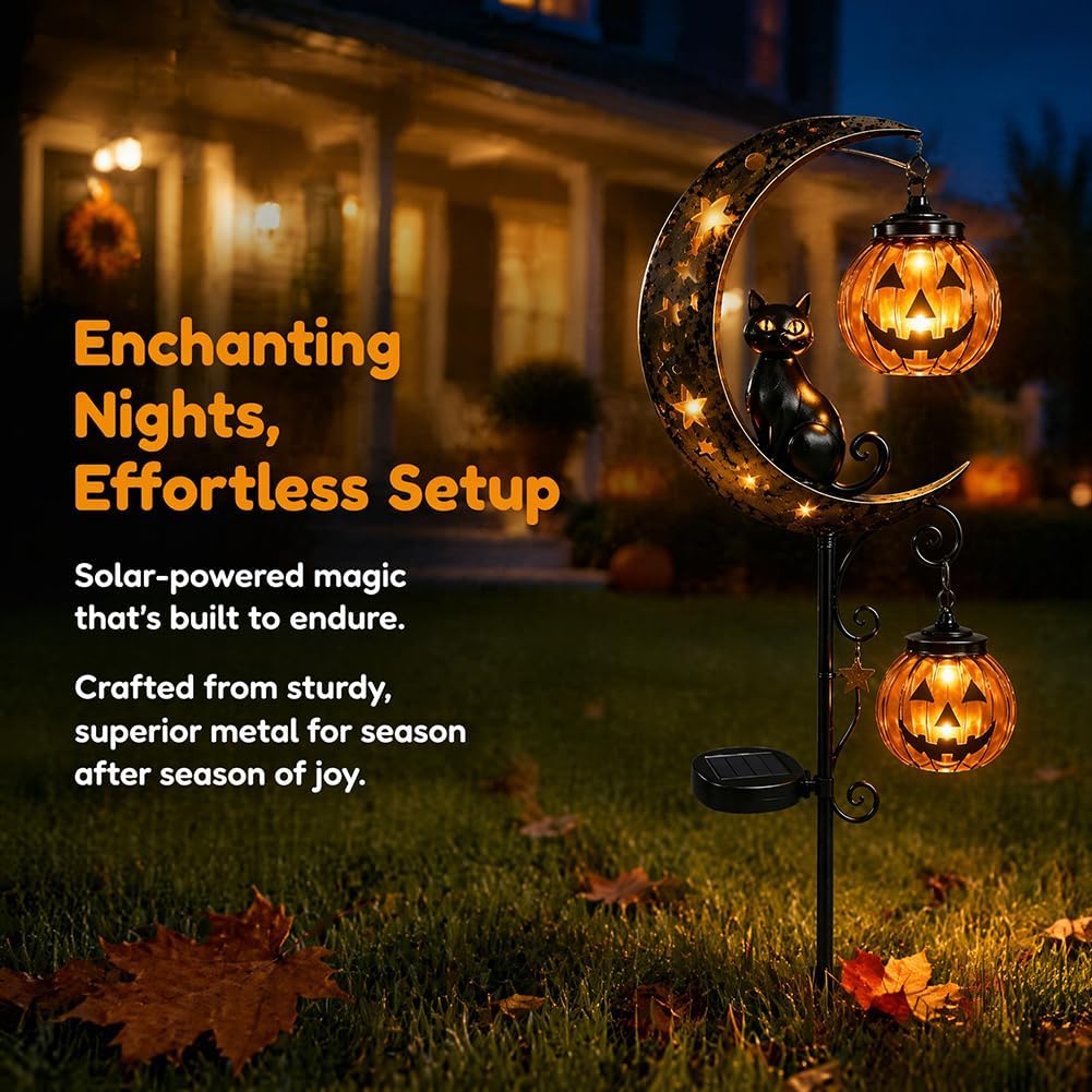 Güneş Enerjili Cadılar Bayramı - Pumpkin Lantern Halloween incelemesi ve fiyatı