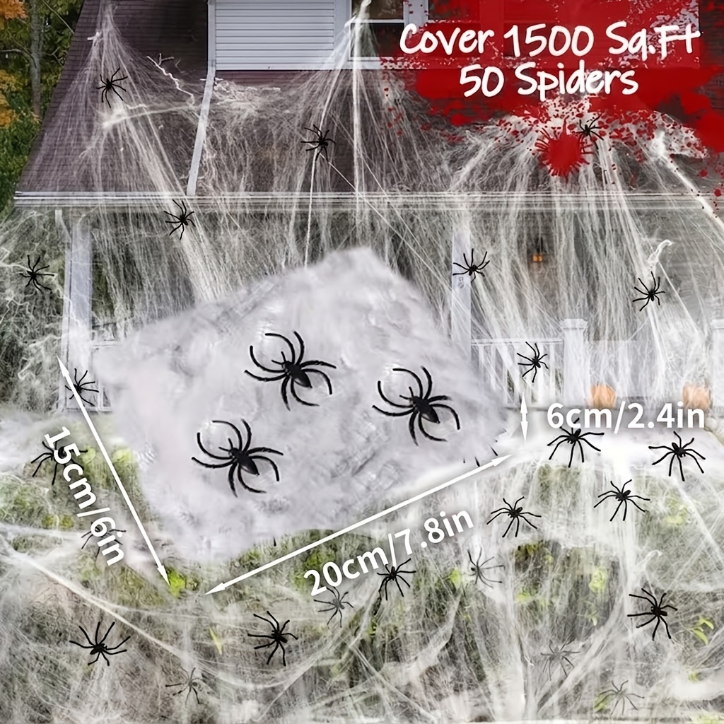 Cadılar Bayramı Örümcek Ağı De - Spider Web Halloween Decoration incelemesi ve fiyatı