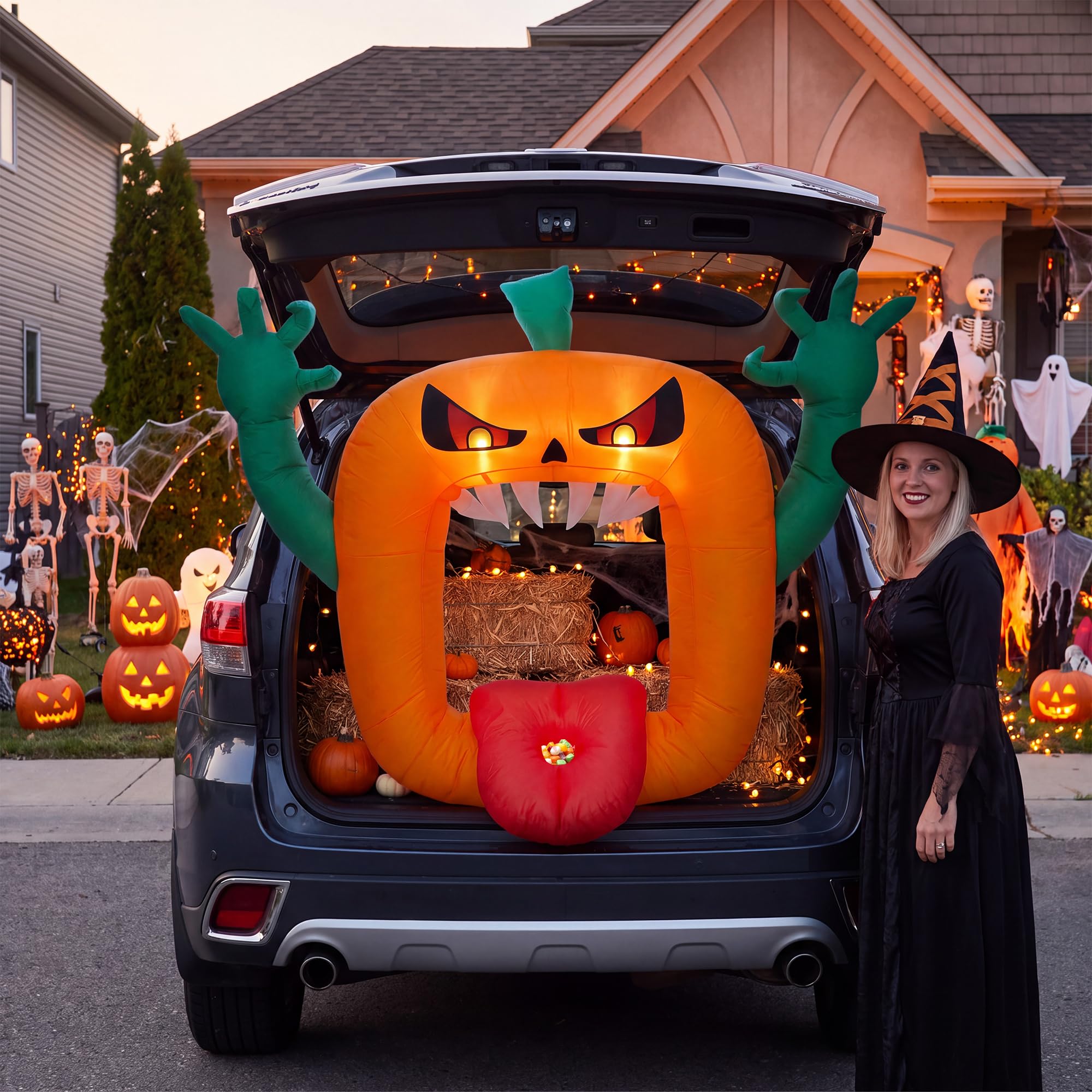 6FT Cadılar Bayramı Temalı, İç - Halloween Pumpkin Decor Led incelemesi ve fiyatı