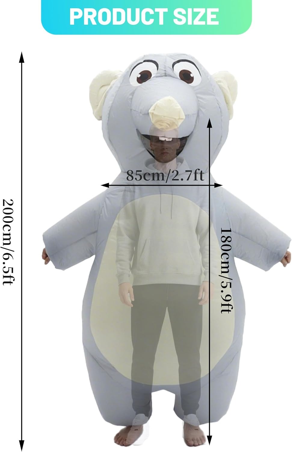 Yetişkinler için Şişirilebilir - Halloween Costume Adult incelemesi ve fiyatı